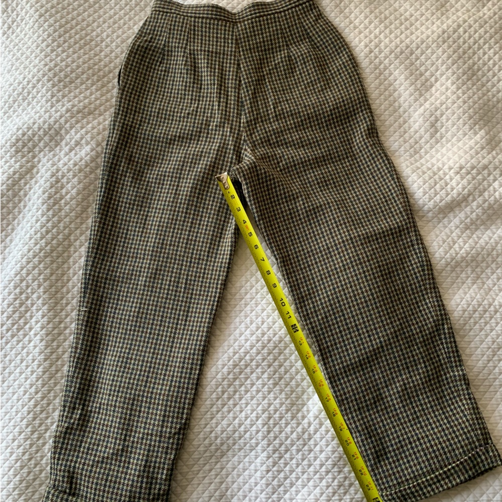 Pendleton Wool Herringbone Pants. Size 6 - image 7